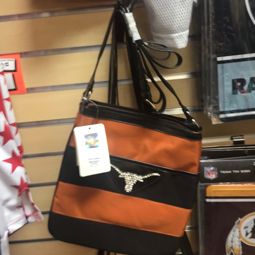 Texas Longhorns Crossbody Messenger Bag Team Purse